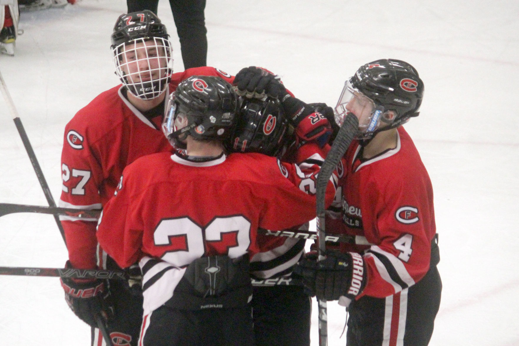 Chi-Hi boys hockey at Eau Claire North 2-19-19